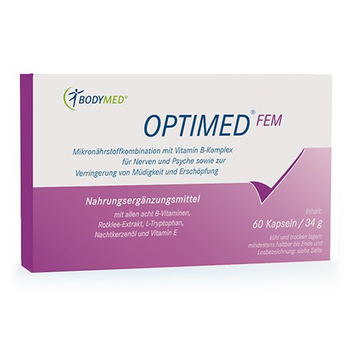 Bodymed OPTIMED FEM - Angebot wegen MHD 04-22, solange Vorrat reicht!
